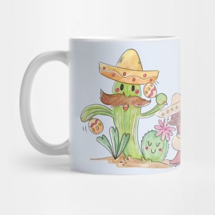 Cactus & Peper Mariachis Mug